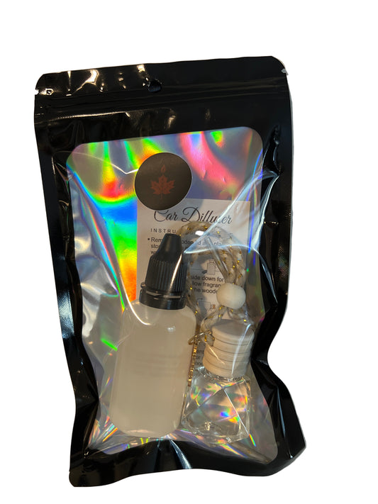 Car Air Diffuser with Refill x4