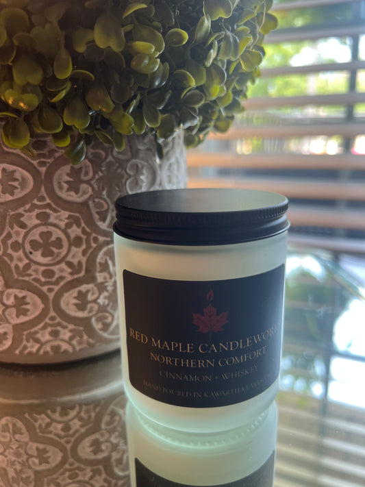 Northern Comfort Wood Wick Candle
