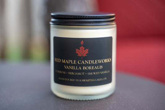 Vanilla Borealis Wood Wick Candle